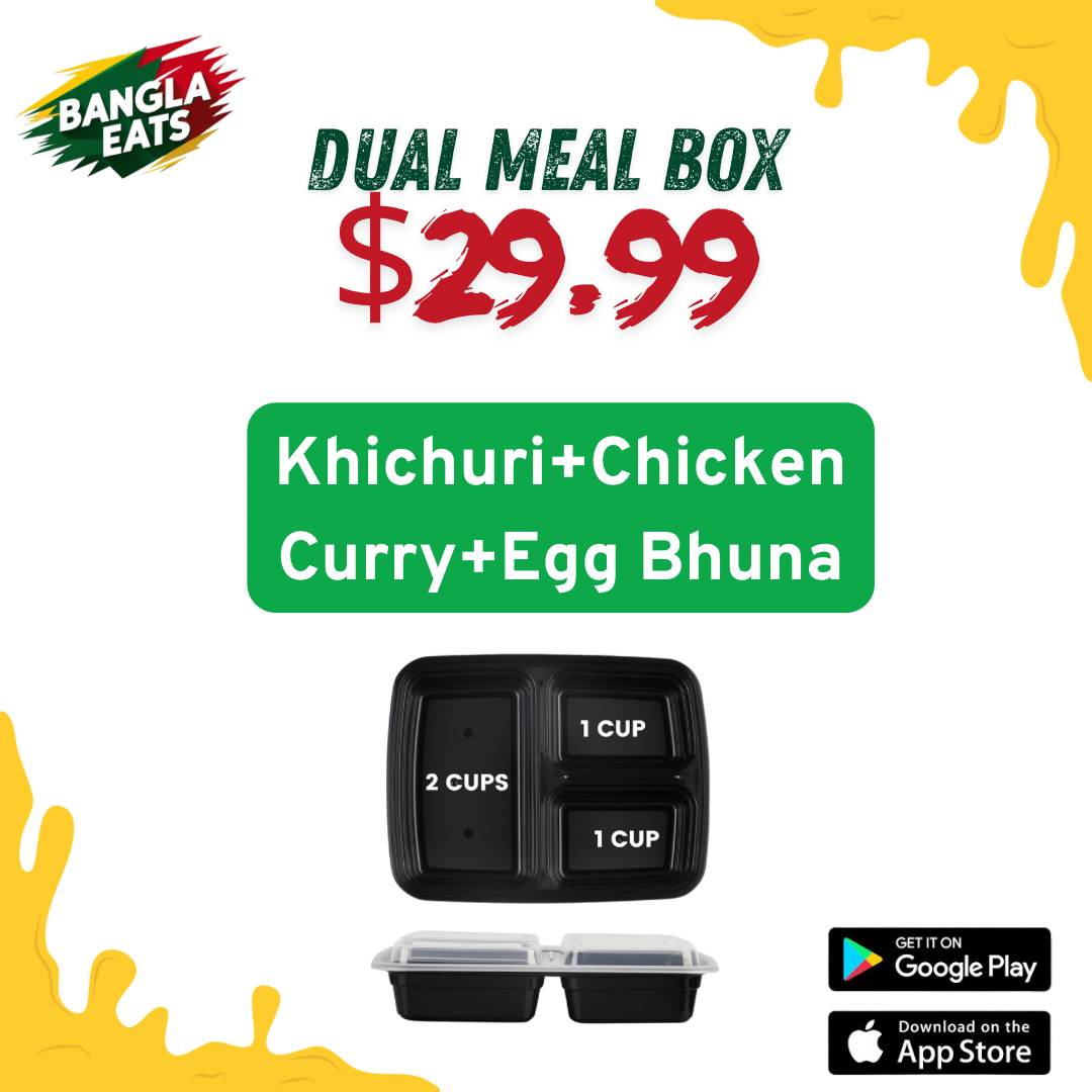 Dual-2 Khichuri+2 Chicken Curry+2 Egg Bhuna