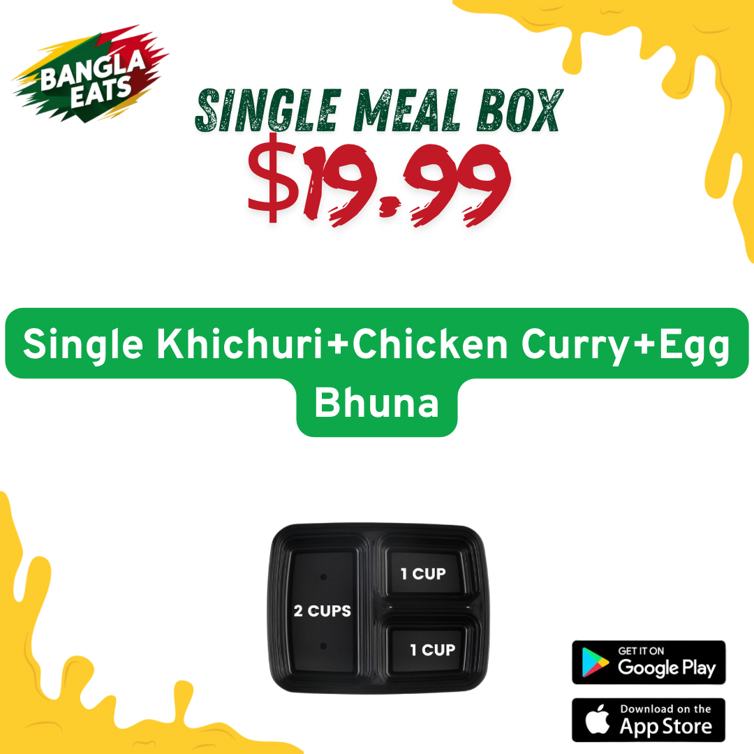 Single Khichuri+Chicken Curry+Egg Bhuna