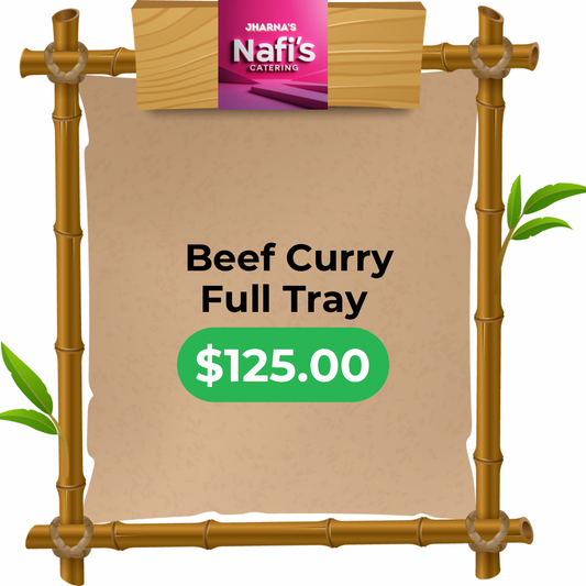 Jharna’s Beef Curry Full Tray