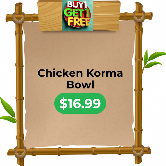 Bogo Chicken Korma Bowl