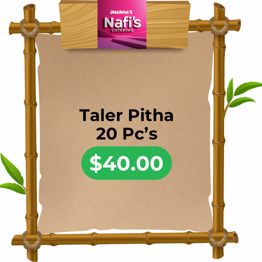Jharna’s Taler Pitha 20 Pc’s
