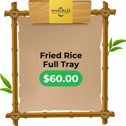 Maharaja Plain Fried Rice Full Tray