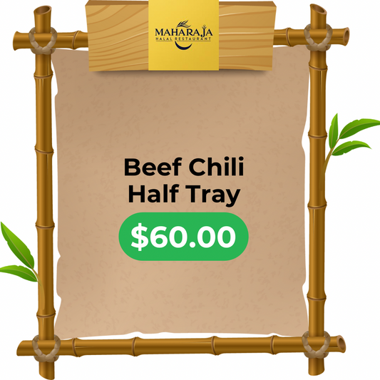 Maharaja Beef Chili Half Tray