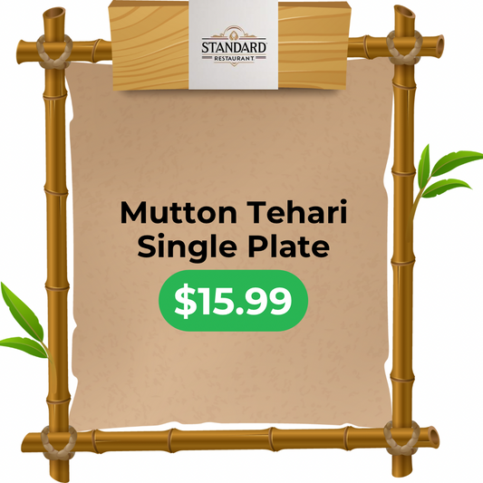 Standard Mutton Tehari Plate