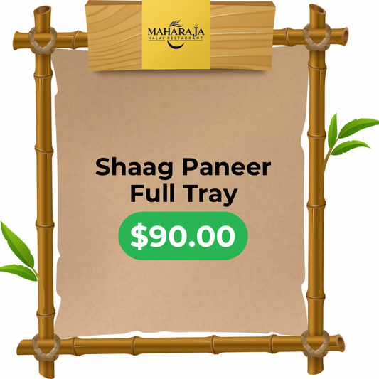 Maharaja Shaag Paneer Full Tray